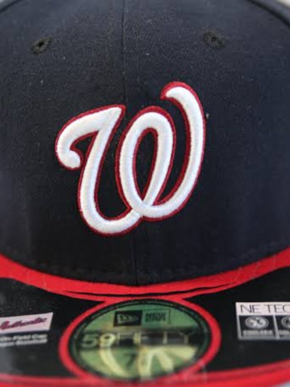 Retro New era Washington Nationals 5950 Ne tech fitted hat